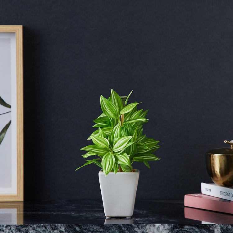 Fiesta Tulip Artificial Plant in Ceramic Pot