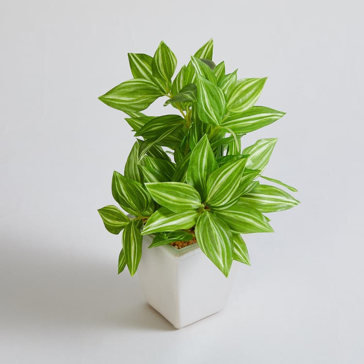 Fiesta Tulip Artificial Plant in Ceramic Pot