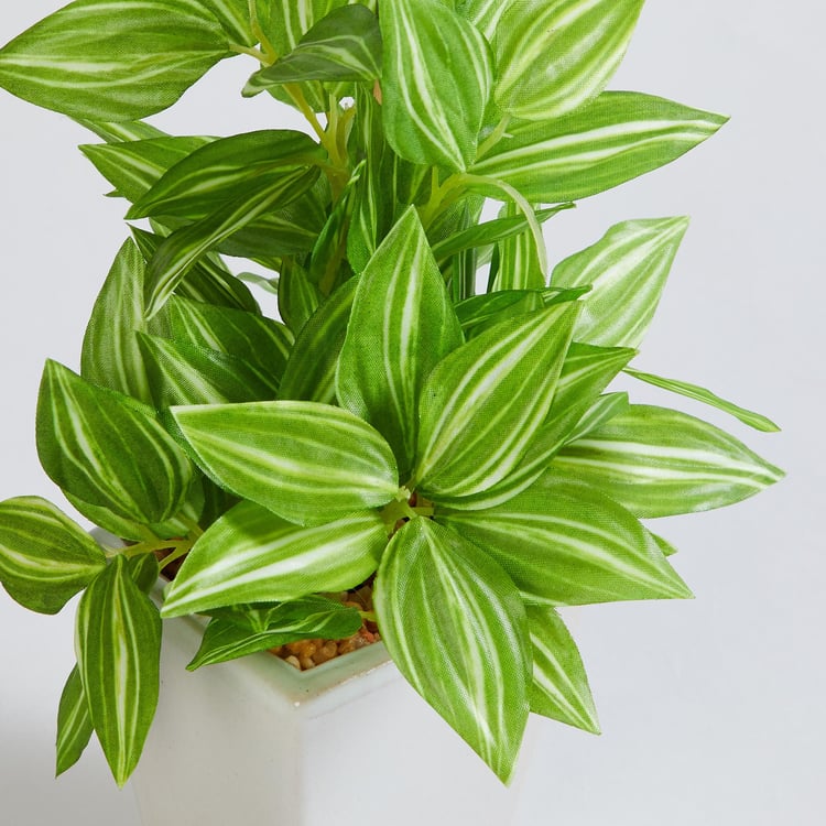 Fiesta Tulip Artificial Plant in Ceramic Pot