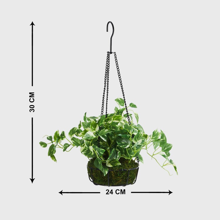 Fiesta Artificial Plant with Hanging Planter