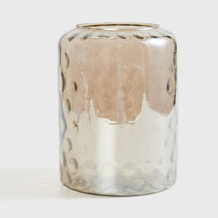 Valencia Hammered Glass Planter with Stand