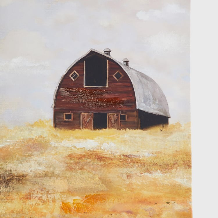 Brezza Art Set of 3 Wood Farm Picture Frames - 35x70cm