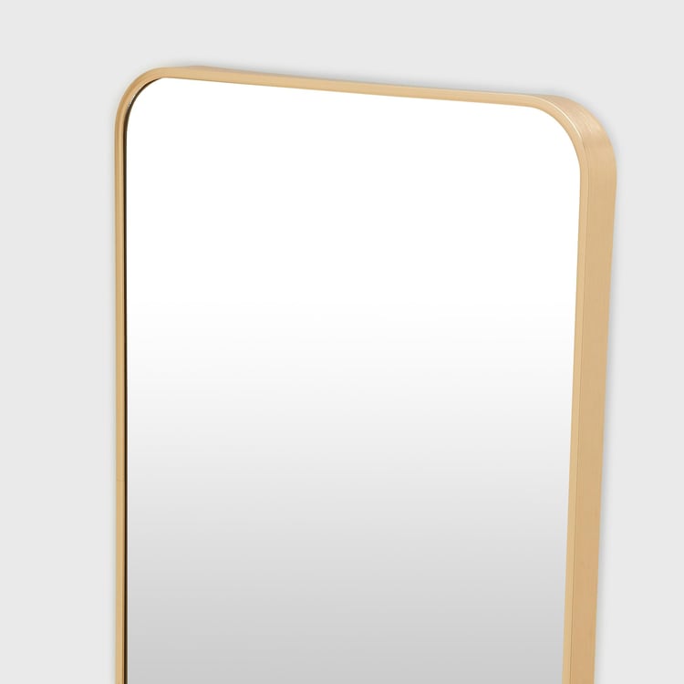 Reflection Broadway Gold Framed Rectangular Wall Mirror