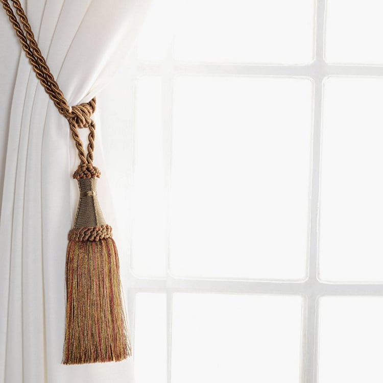 DECO WINDOW Tassel Curtain Tie-Back Rope - 3x11cm