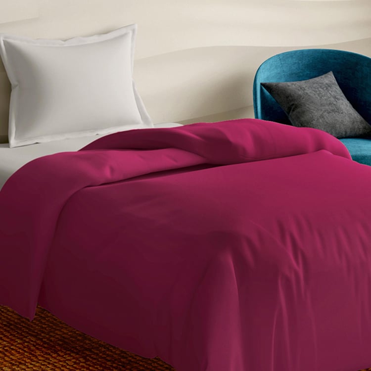 PORTICO Satin Premium Multicolour Cotton Single Bed Duvet Cover - 150x229cm