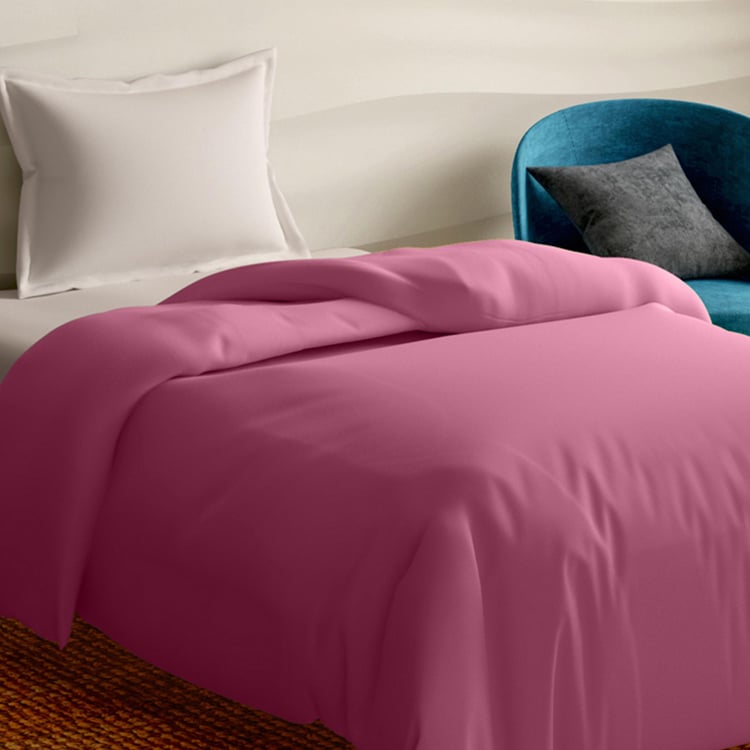 PORTICO Satin Premium Multicolour Printed Cotton Single Bed Duvet Cover - 150x229cm