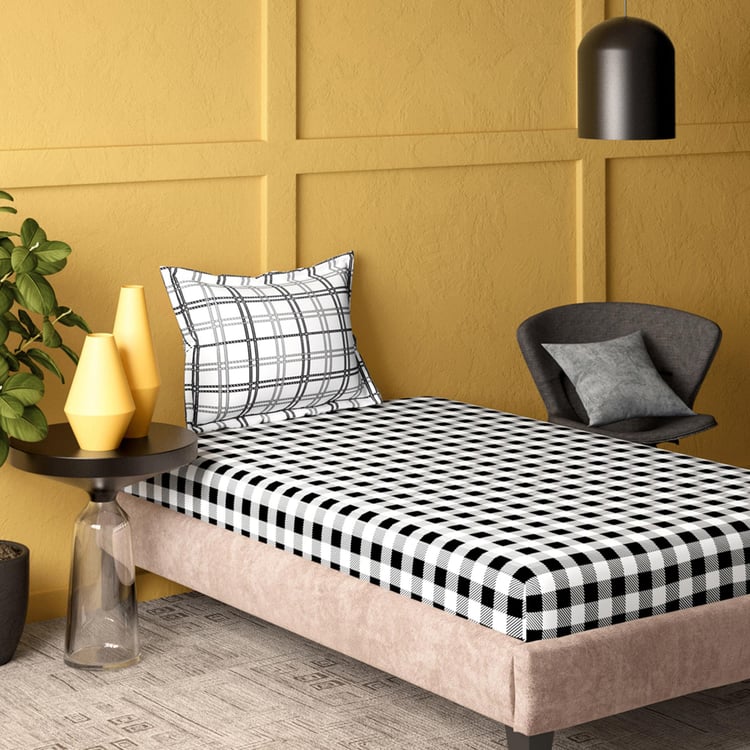 PORTICO Marvella Multicolour Cotton Single Bedsheet Set - 150x224cm - 2Pcs