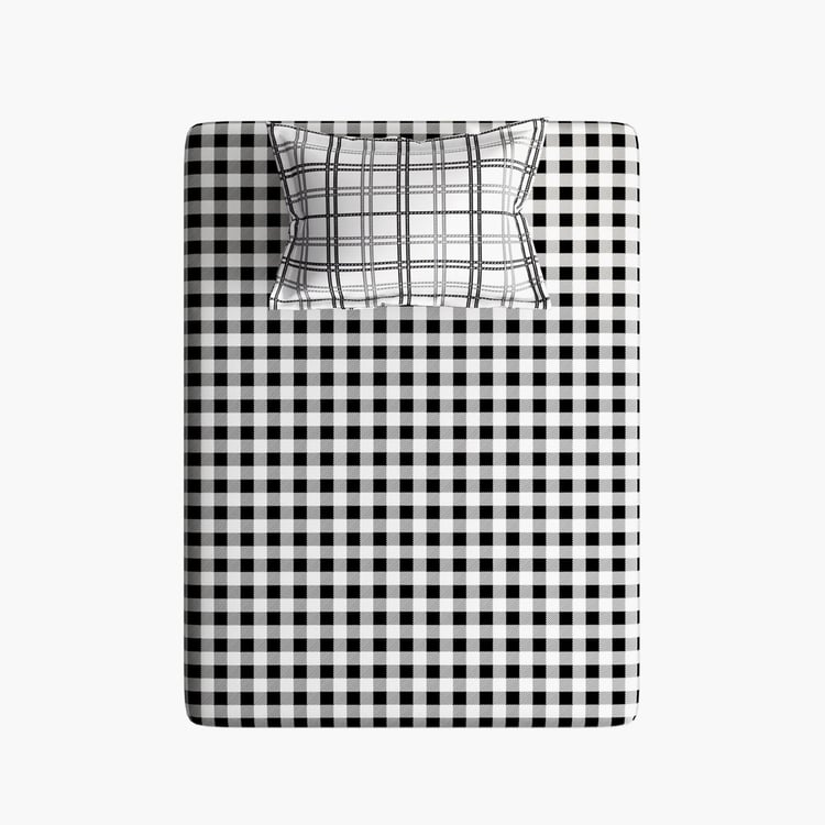 PORTICO Marvella Multicolour Cotton Single Bedsheet Set - 150x224cm - 2Pcs