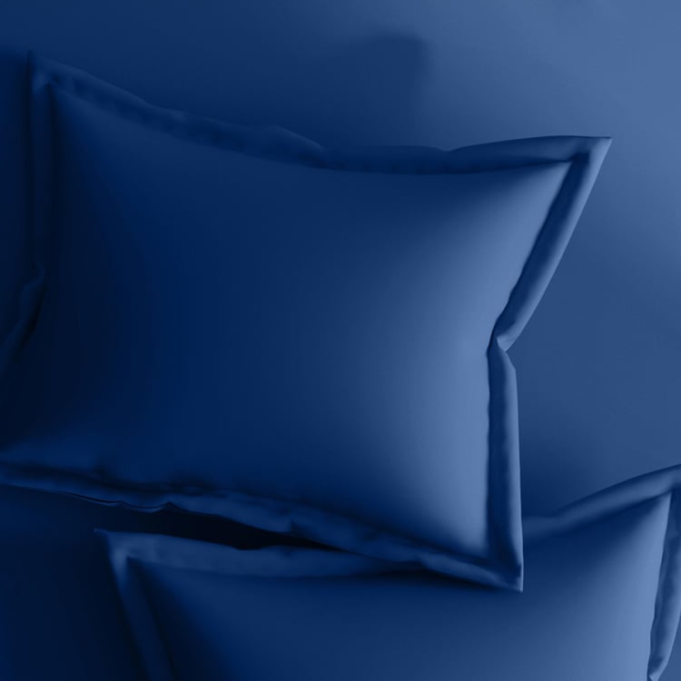 PORTICO Satin Premium Multicolour Cotton Single Bedsheet Set - 150x224cm - 2Pcs