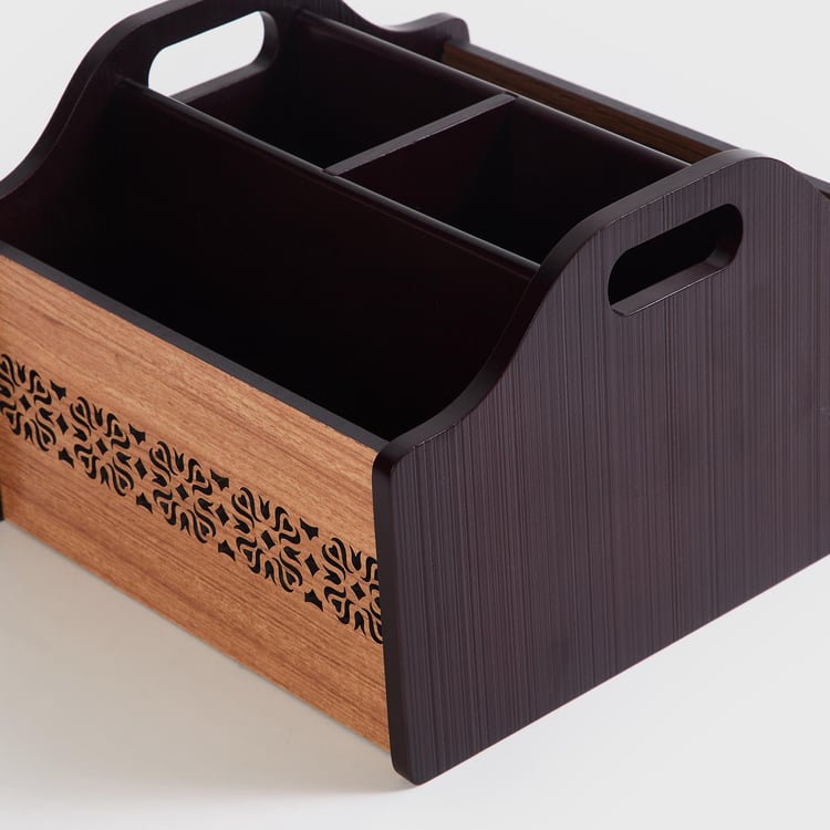 Oakland Wood Kitchen Organiser