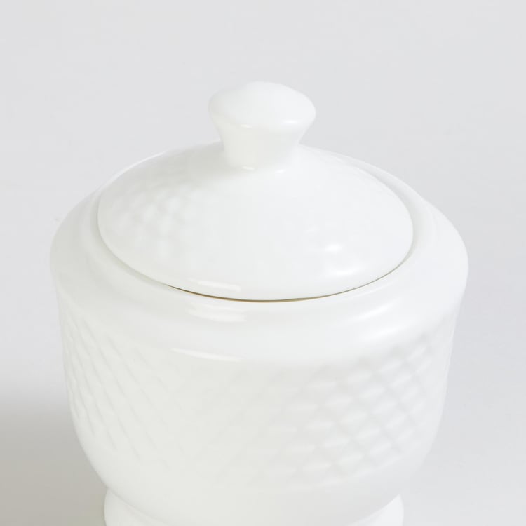 Marshmallow Brook Bone China Sugar Pot