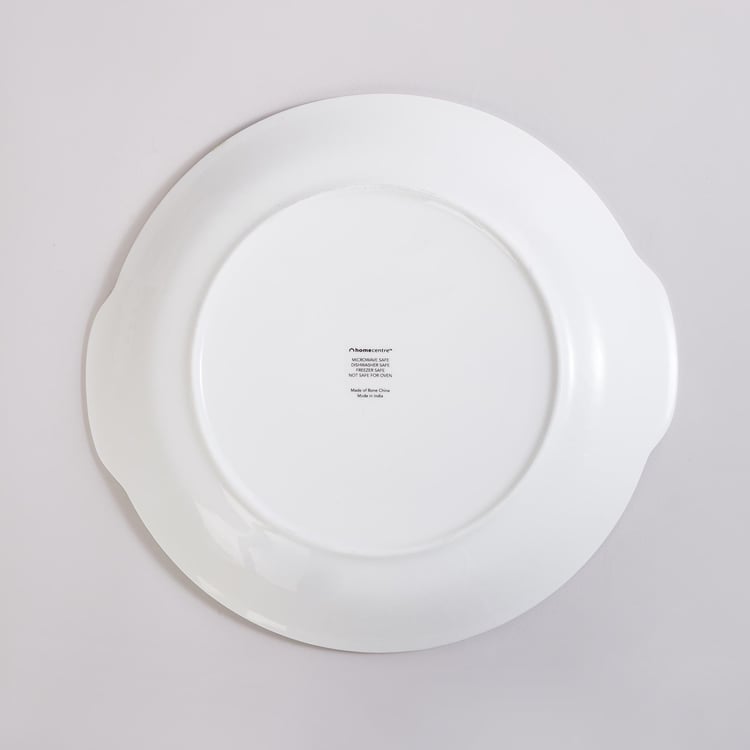 Marshmallow Bone China Rice Platter - 30cm