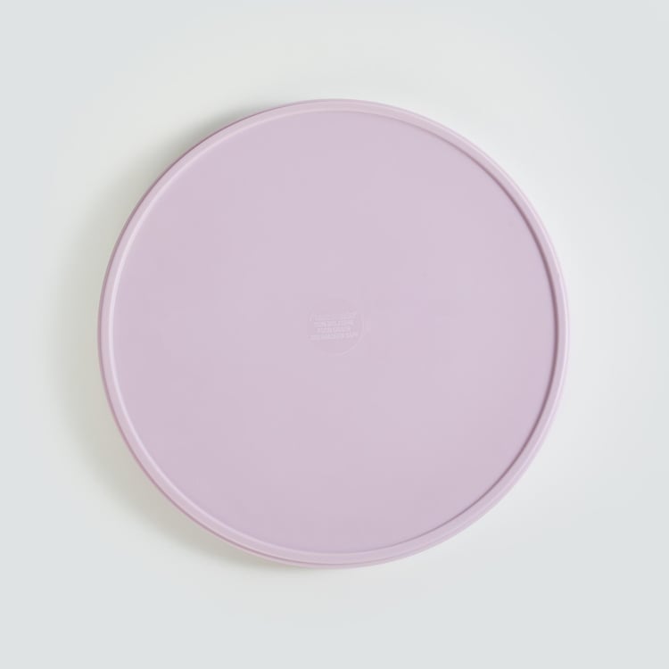 Soulful Pastels Purple Solid Melamine Dinner Plate - 28cm