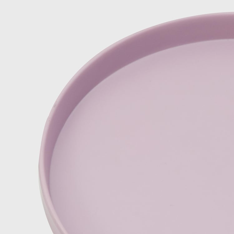Soulful Pastels Purple Solid Melamine Side Plate - 20cm