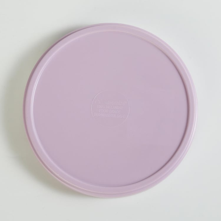 Soulful Pastels Purple Solid Melamine Side Plate - 16cm