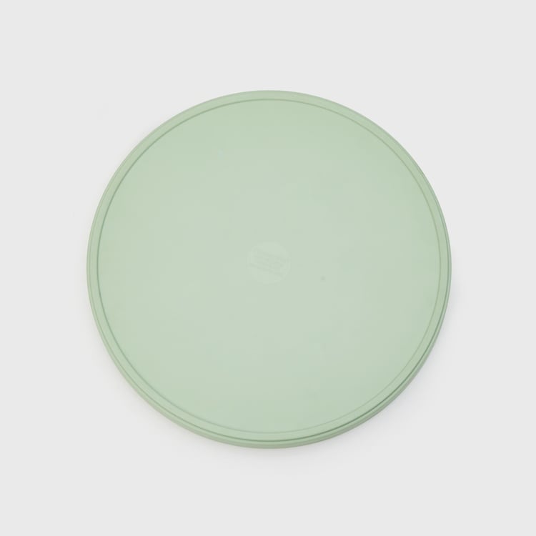 Soulful Pastels Green Solid Melamine Dinner Plate - 28cm