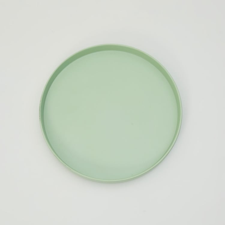 Soulful Pastels Green Solid Melamine Side Plate - 20cm