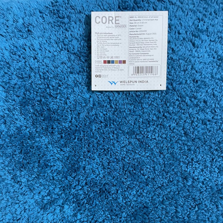 SPACES Day To Day Plus Drylon Anti-Slip Bath Mat - 60x39cm