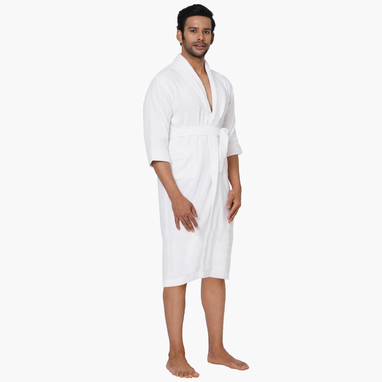 SPACES Cloudz Cotton Adult Bathrobe, L