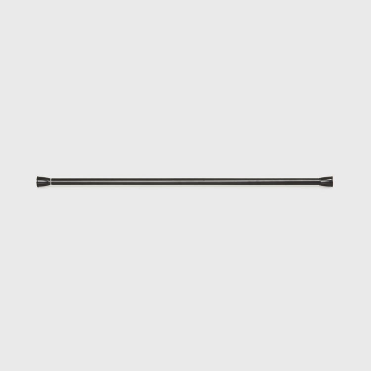 Richmond Black Metal Shower Rod - 193cm