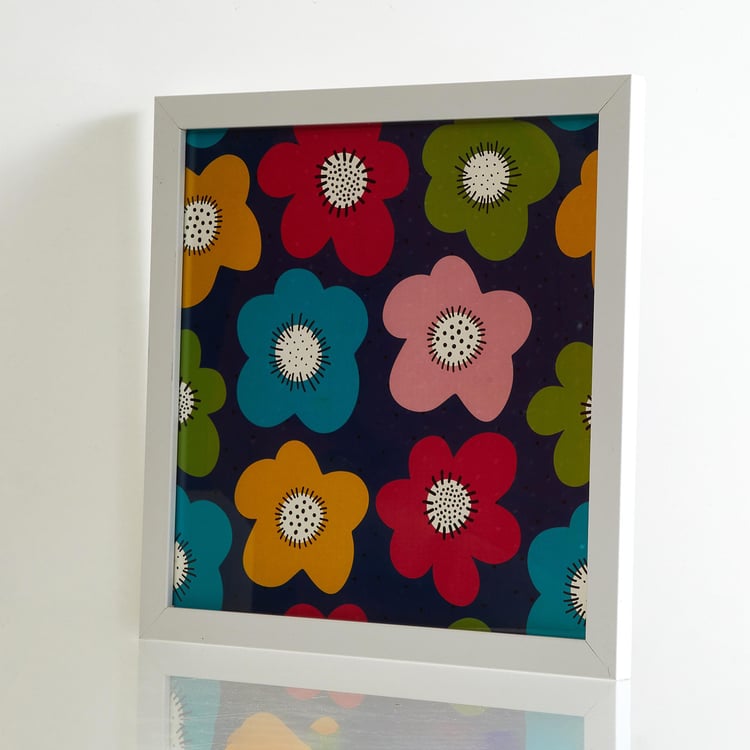 Corsica Retroglitz Wood Daisy Days Picture Frame - 33x33cm