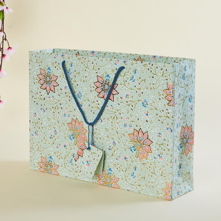 Aero Paper Gift Bag with Tag - Large