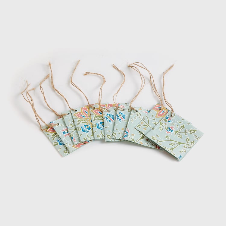 Aero Set of 10 Printed Handmade Paper Gift Tags