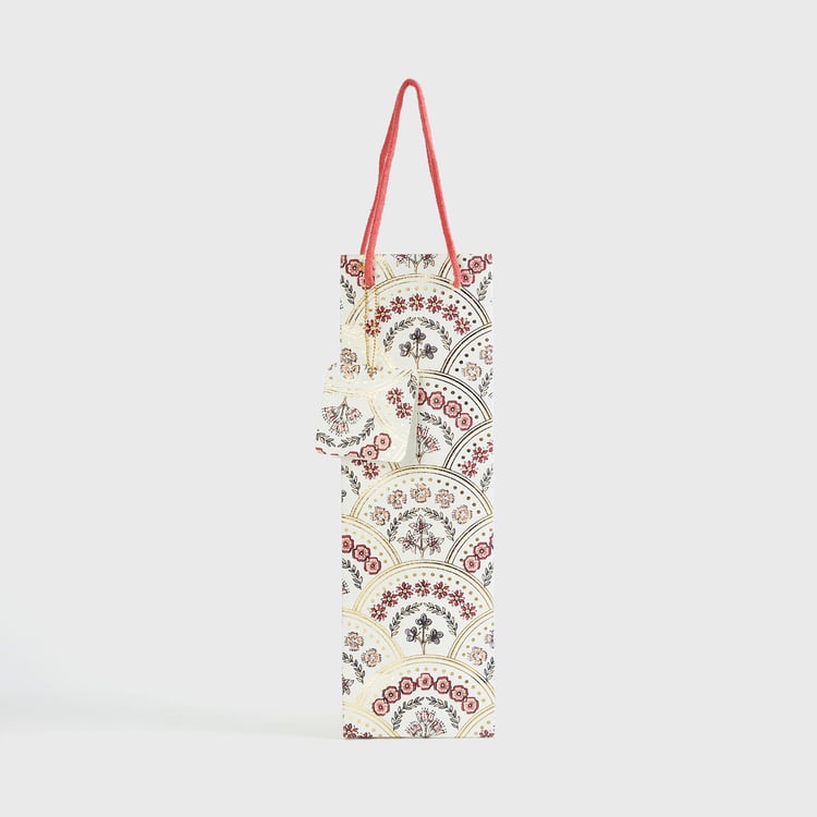 Aero Paper Wine Bag with Tag