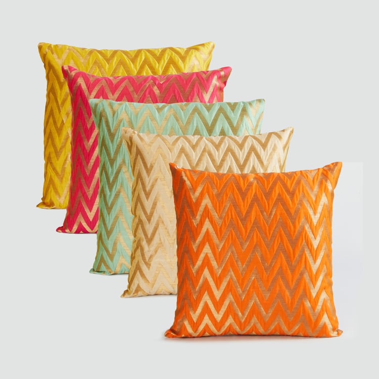 Corsica Mystic India Set of 5 Cushion Covers - 40x40cm