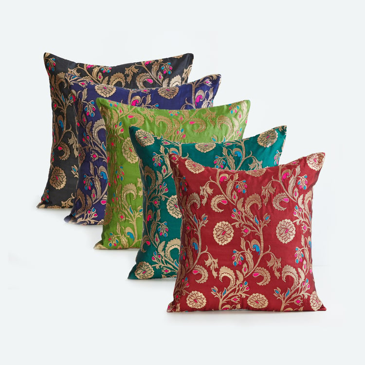 Corsica Mystic India Set of 5 Cushion Covers - 40x40cm