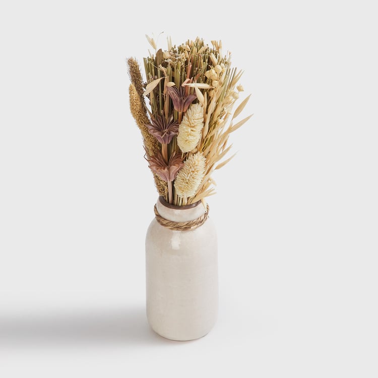 Corsica Eden Dried Flower Arrangement in Ceramic Pot