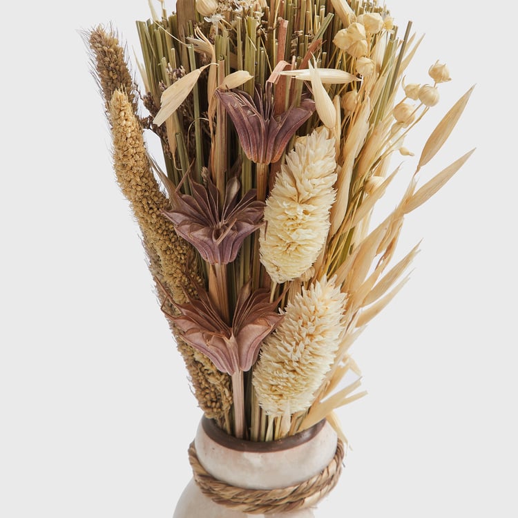 Corsica Eden Dried Flower Arrangement in Ceramic Pot