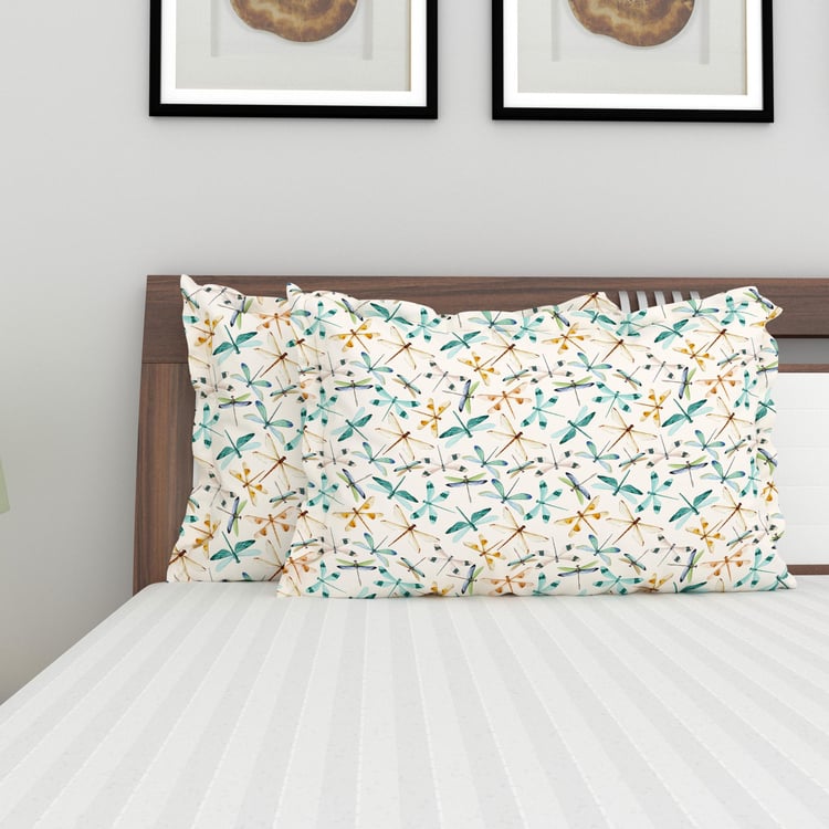 Corsica Dragonfly Set of 2 Pillow Covers - 45x70cm