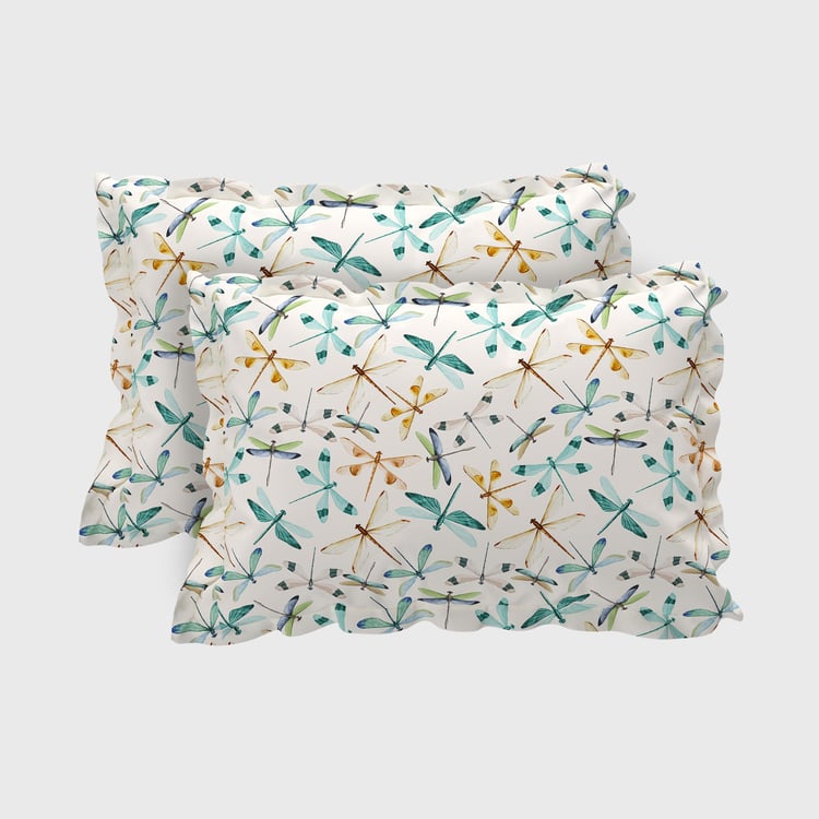 Corsica Dragonfly Set of 2 Pillow Covers - 45x70cm