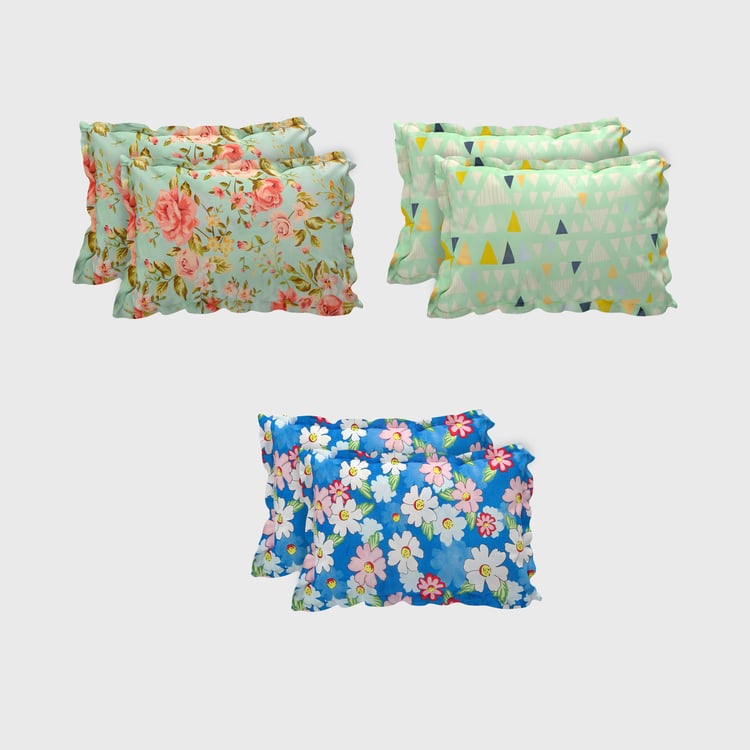 Corsica Elegant Set of 6 Pillow Covers - 45x70cm