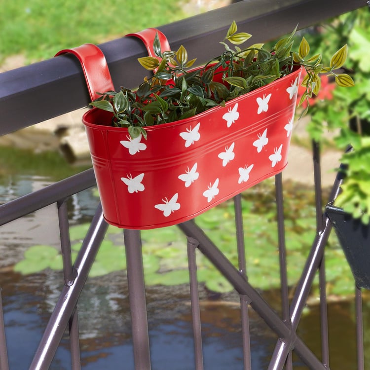 Corsica Eden Metal Hanging Planter