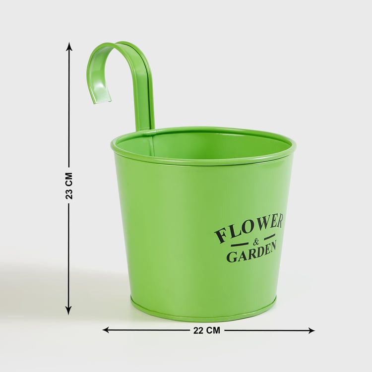 Corsica Eden Metal Hanging Planter