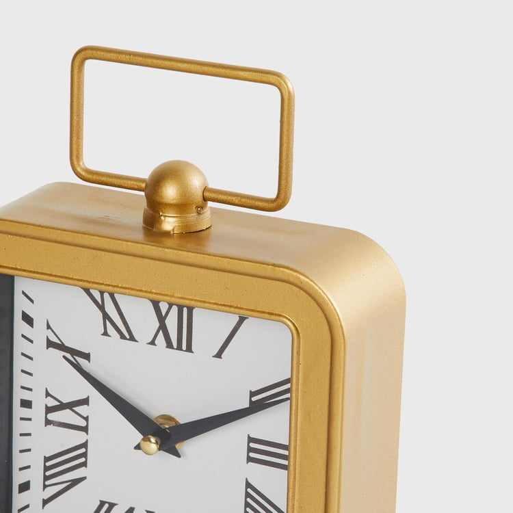 Casablanca Metal Accent Table Clock