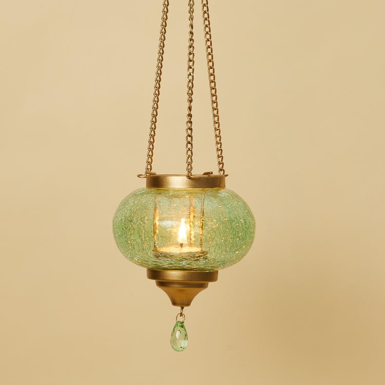 Bleam Glass Hanging T-Light Holder