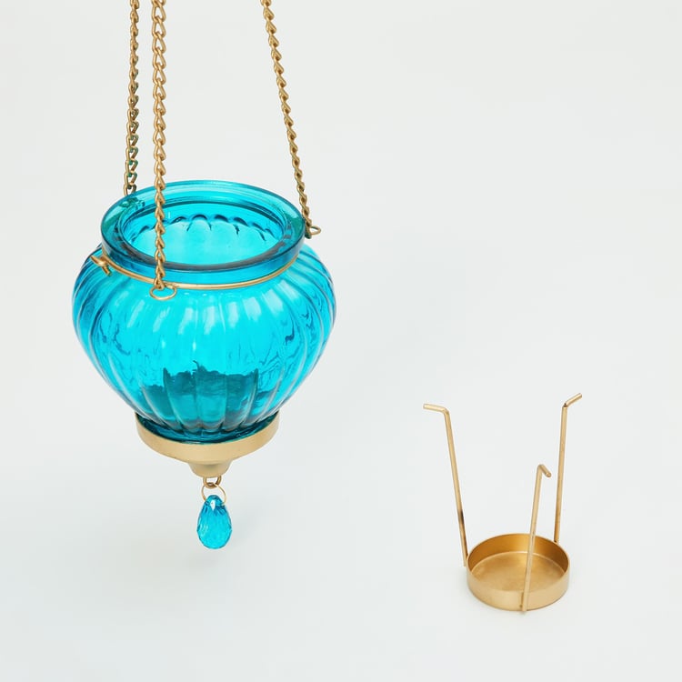 Bleam Glass Hanging T-Light Holder