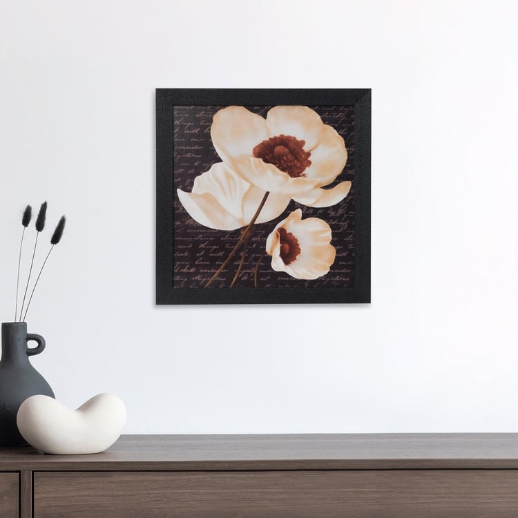 Aura Flower Wood Picture Frame - 35x35cm