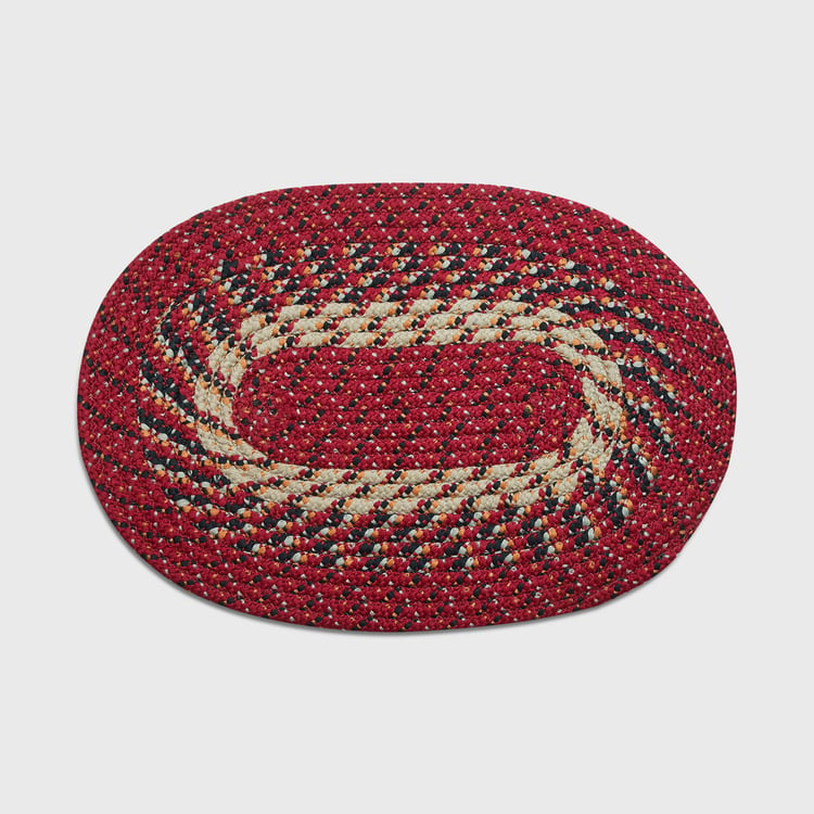 Corsica Braided Cotton Rug - 40x60cm