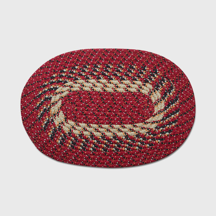 Corsica Braided Cotton Rug - 40x60cm