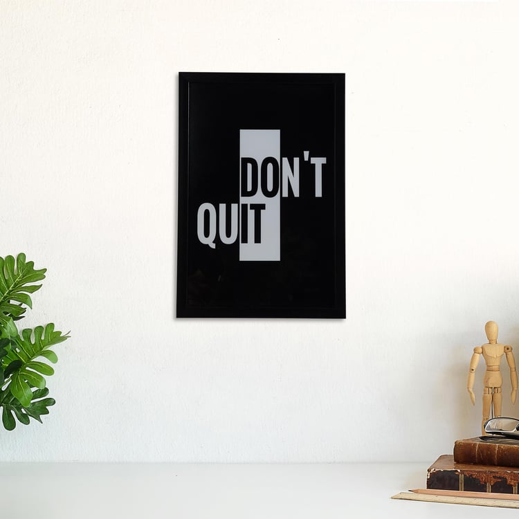 Spectrum Glass Don't Quit Picture Frame - 33x48cm