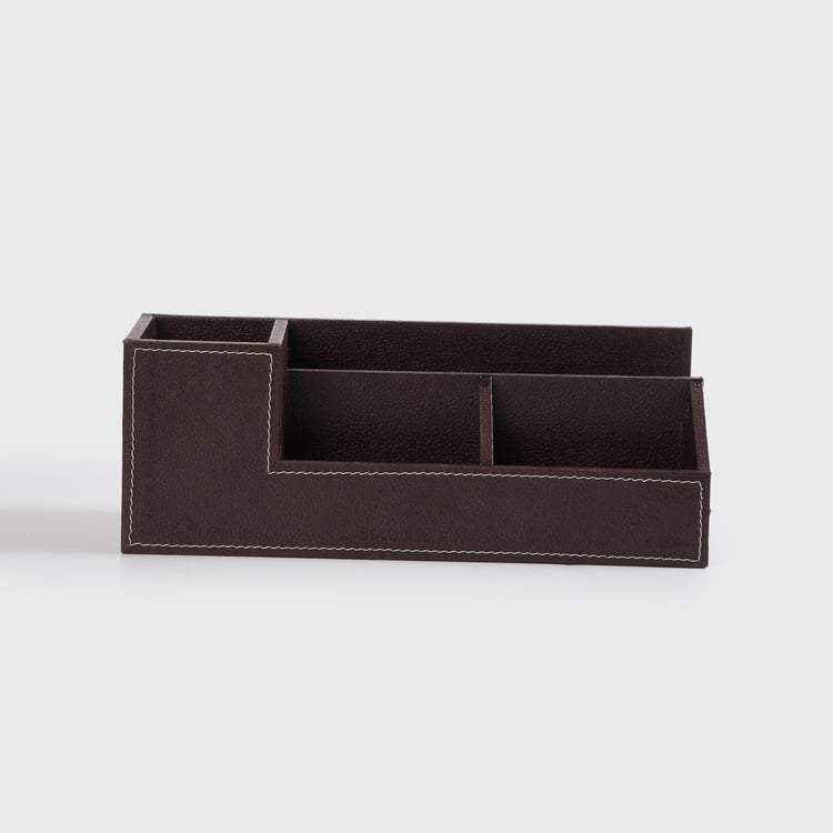 Orion MDF Desk Organiser and Magazine Holder