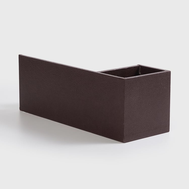 Orion MDF Desk Organiser and Magazine Holder