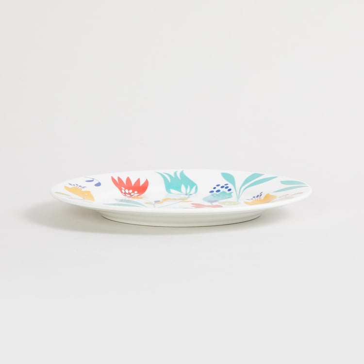 Mandarin Bohemian Rhapsody Multicolour Printed Bone China Side Plate - 17.8 cm