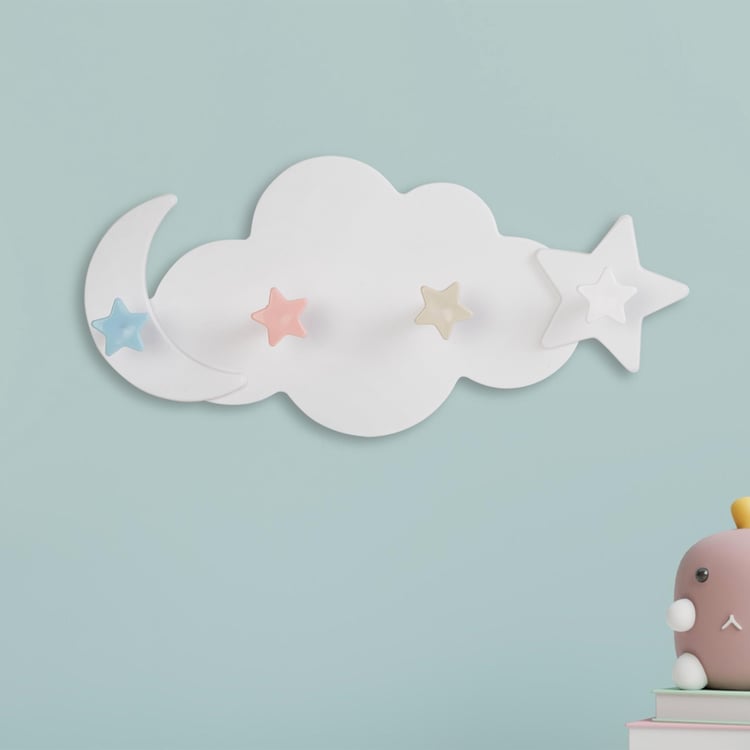 Corsica Slate 4 Knobs Cloud and Star Hooks