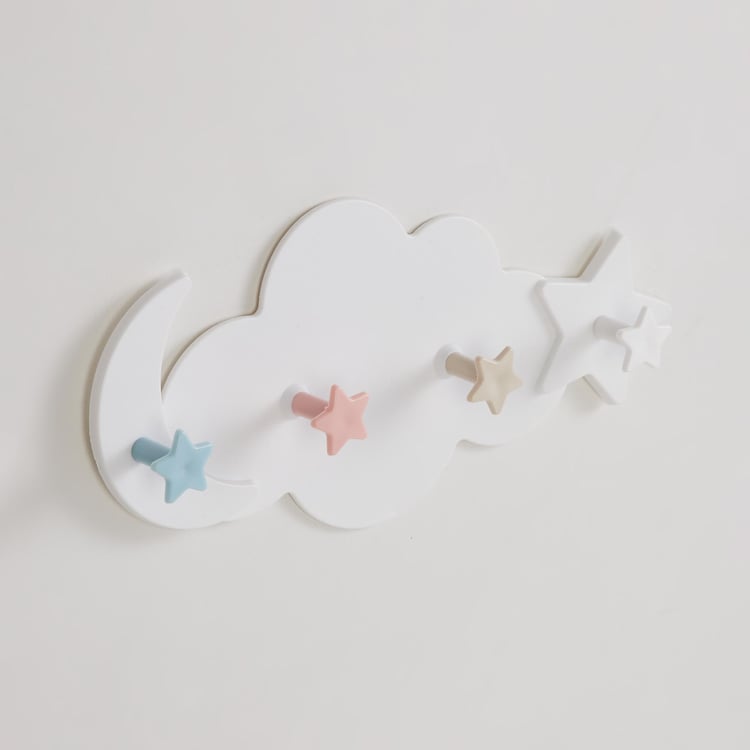 Corsica Slate 4 Knobs Cloud and Star Hooks