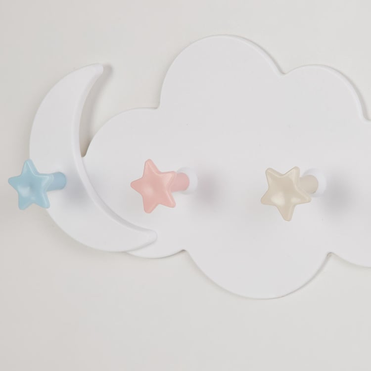 Corsica Slate 4 Knobs Cloud and Star Hooks